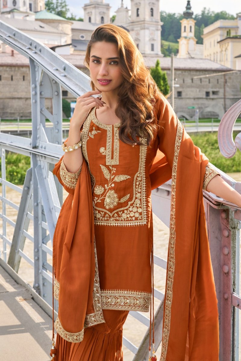 Lavanya By Gulkayra Real Silk Embroidery Readymade Suits